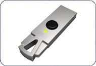 HyperFIDO Titanium PRO - FIDO2 Security Key