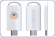 Identiv uTrust FIDO2 USB-C NFC Security Key